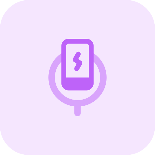 Charging battery Pixel Perfect Tritone icon