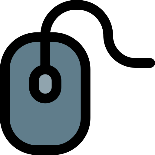 mysz komputerowa Pixel Perfect Lineal Color ikona