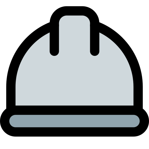 Helmet Pixel Perfect Lineal Color icon
