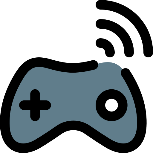 Gamepad Pixel Perfect Lineal Color icon
