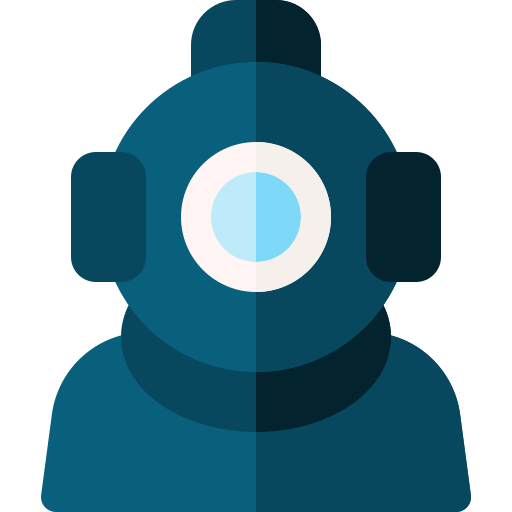 Diving suit Basic Rounded Flat icon