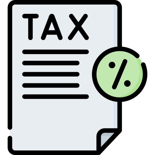 Tax Special Lineal color icon