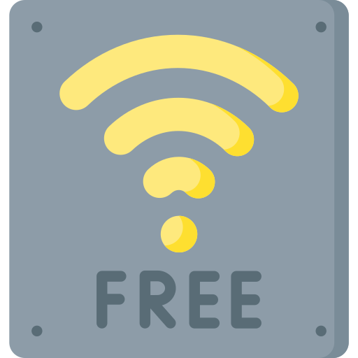 gratis wifi Special Flat icon