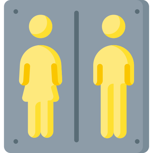 sinais de banheiro Special Flat Ícone