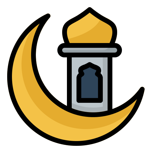 이슬람교 Andinur Lineal color icon