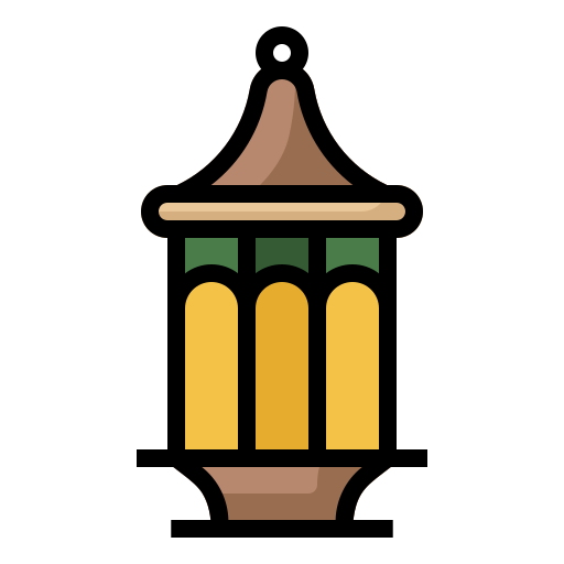 latarnia Andinur Lineal color ikona