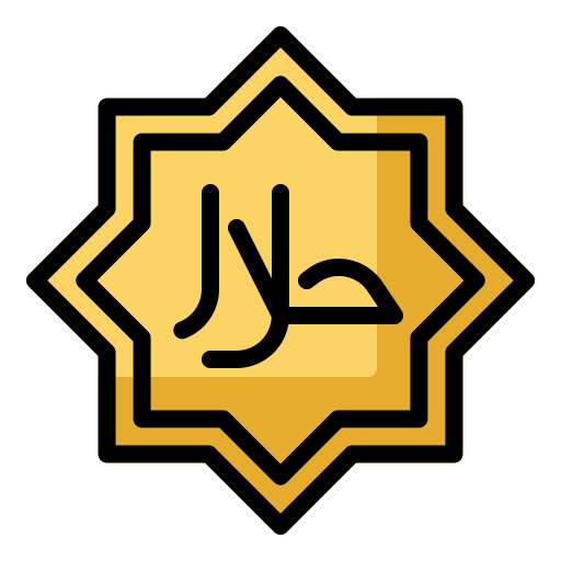 halal Andinur Lineal color icono