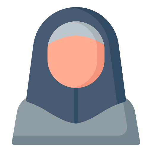 イスラム教徒の女性 Andinur Flat icon