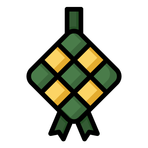 ketupat Andinur Lineal color icon