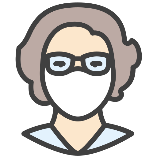 Medical mask Generic Outline Color icon