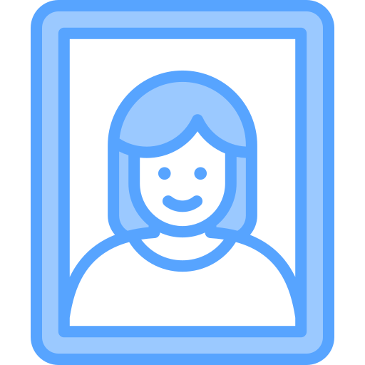 フォトフレーム Generic Blue icon