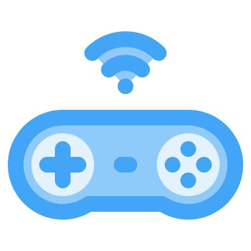 telecomando da gioco Generic Blue icona