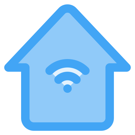 casa inteligente Generic Blue icono
