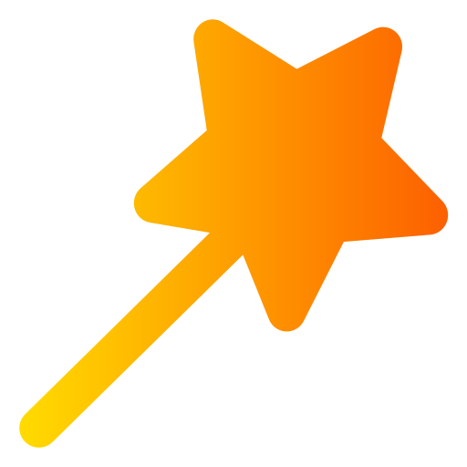 Magic wand Generic Flat Gradient icon