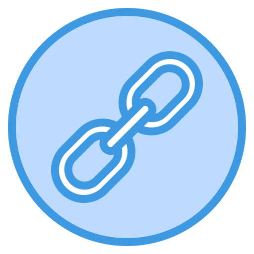 Hyperlink Generic Blue icon