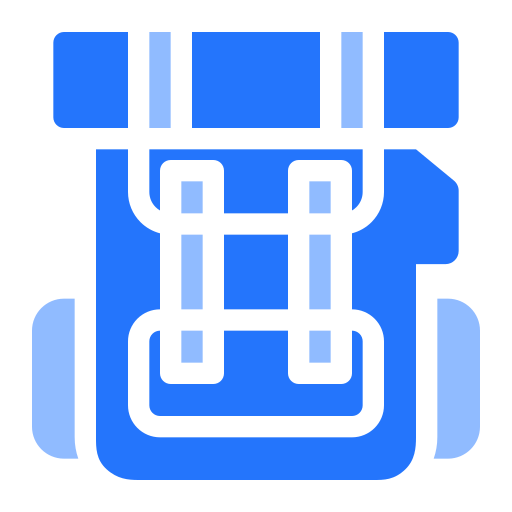 배낭 Generic Blue icon