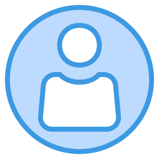 User Generic Blue icon