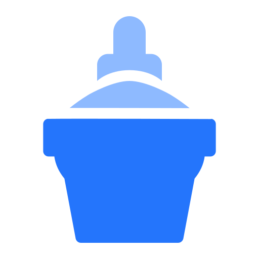 모래 통 Generic Blue icon