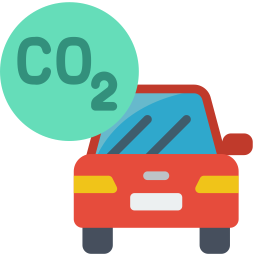 이산화탄소 Basic Miscellany Flat icon
