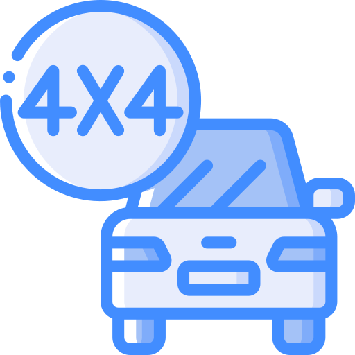 4x4 Basic Miscellany Blue Icône
