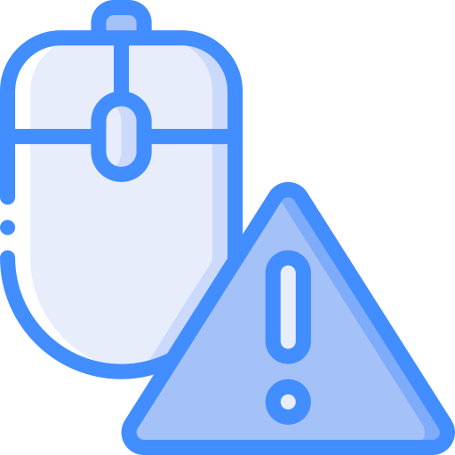 Mouse Basic Miscellany Blue icon