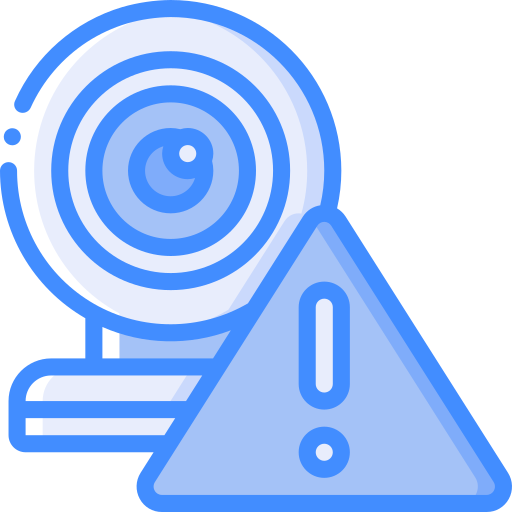 webcam redonda Basic Miscellany Blue icono
