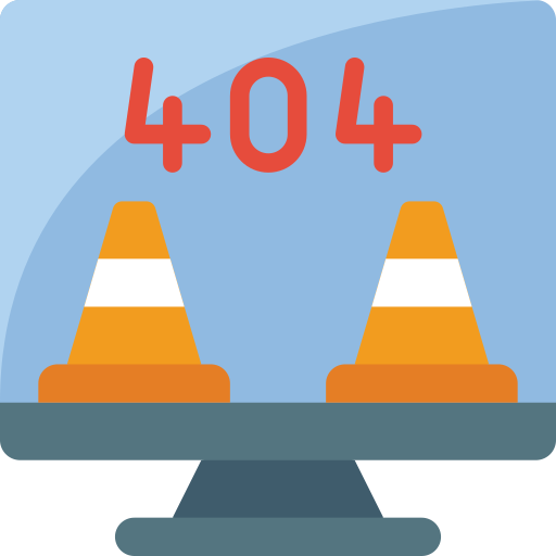 404 error Basic Miscellany Flat icon