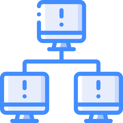 reti di computer Basic Miscellany Blue icona