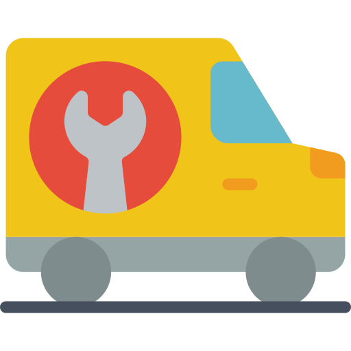 camioneta Basic Miscellany Flat icono