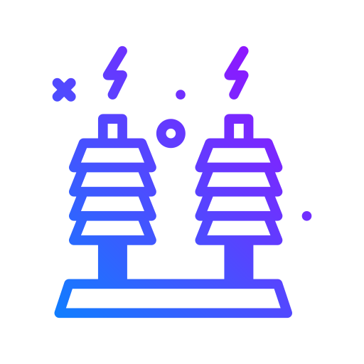 High voltage Generic Gradient icon