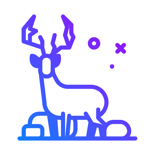 ciervo Generic Gradient icono