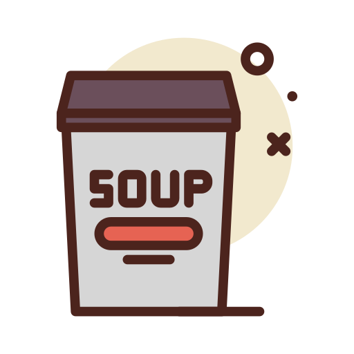 Soup Darius Dan Lineal Color icon