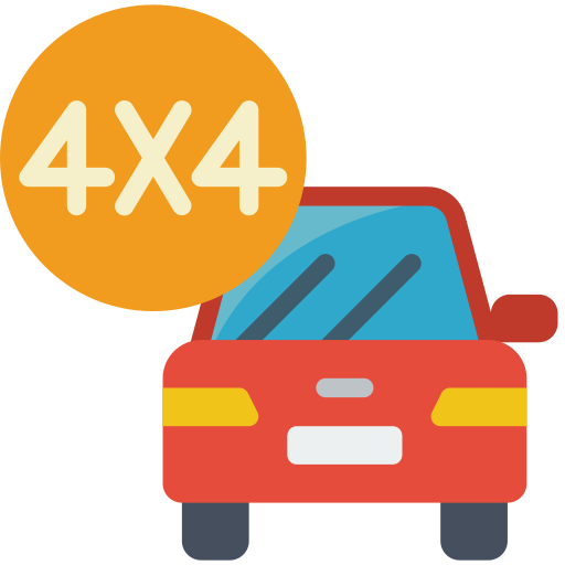 4x4 Basic Miscellany Flat icona