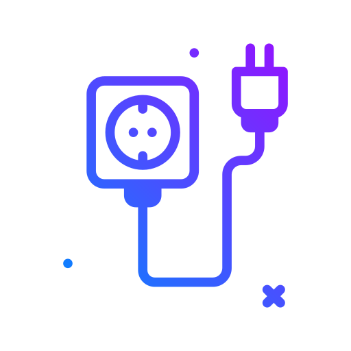 plug Generic Gradient icoon