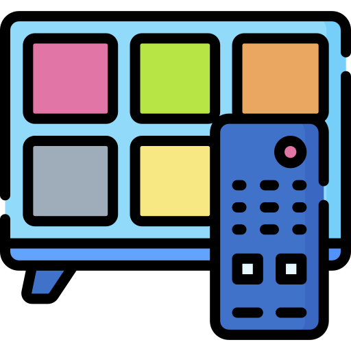 fernseher Special Lineal color icon