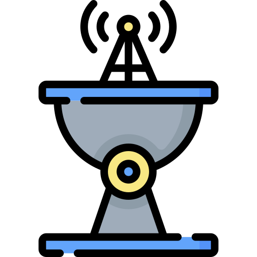 パラボラアンテナ Special Lineal color icon