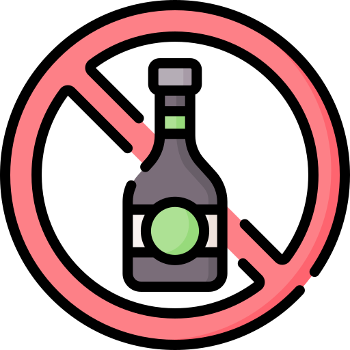 kein alkohol Special Lineal color icon