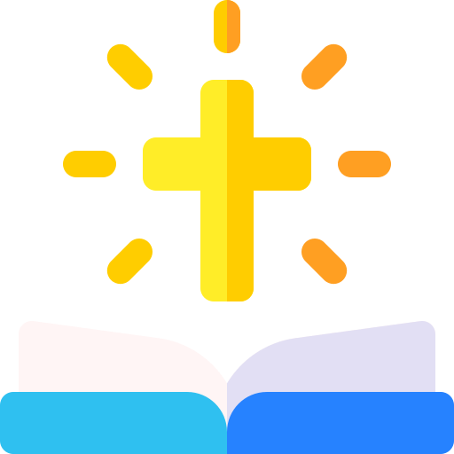 bijbel Basic Rounded Flat icoon