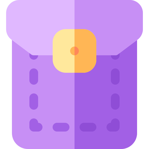 ポケット Basic Rounded Flat icon