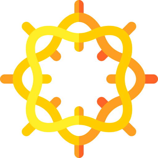 corona di spine Basic Rounded Flat icona