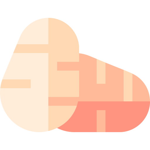 Potato Basic Straight Flat icon