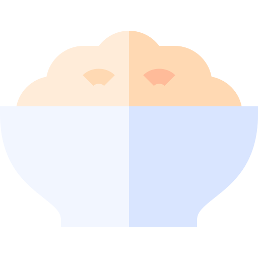 rijst Basic Straight Flat icoon