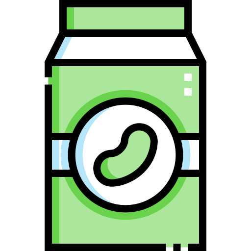 mleko sojowe Detailed Straight Lineal color ikona