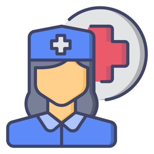 verpleegkundige Generic Outline Color icoon