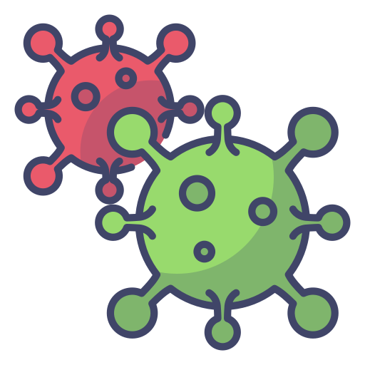 coronavirus Generic Outline Color icoon