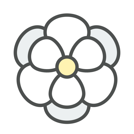 magnolia Generic Outline Color icono