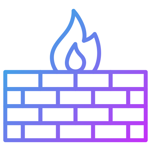Firewall Generic Gradient icon