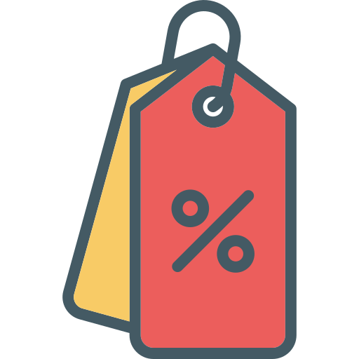 Discount tag Generic Outline Color icon
