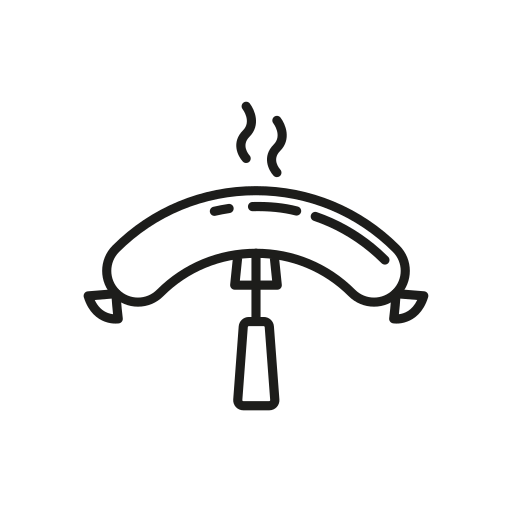 silueta de salchicha Generic Detailed Outline icono