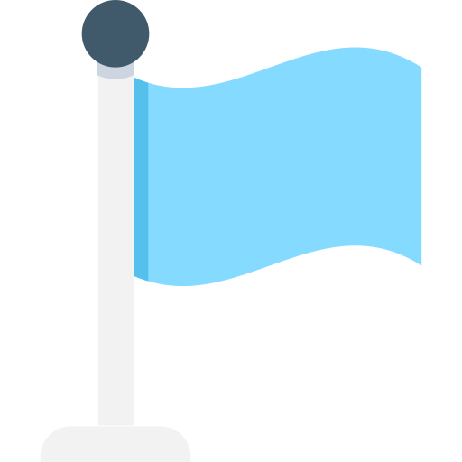 bandiera Flat Color Flat icona